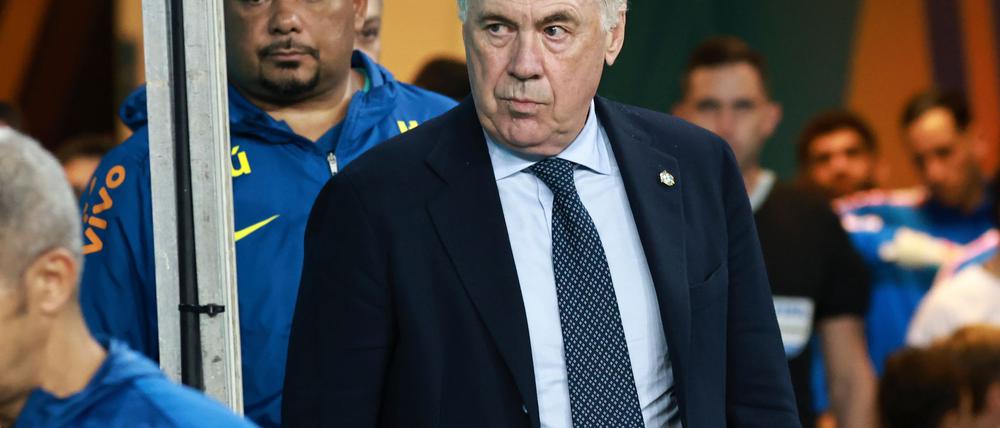 Trainer Carlo Ancelotti war nach der perfekten WM-Qualifikation zufrieden