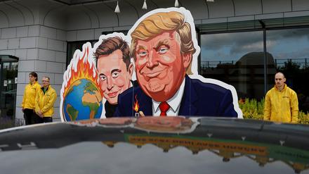 Das Engagement von Musk für Trump geht vielen Kunden zu weit. 
