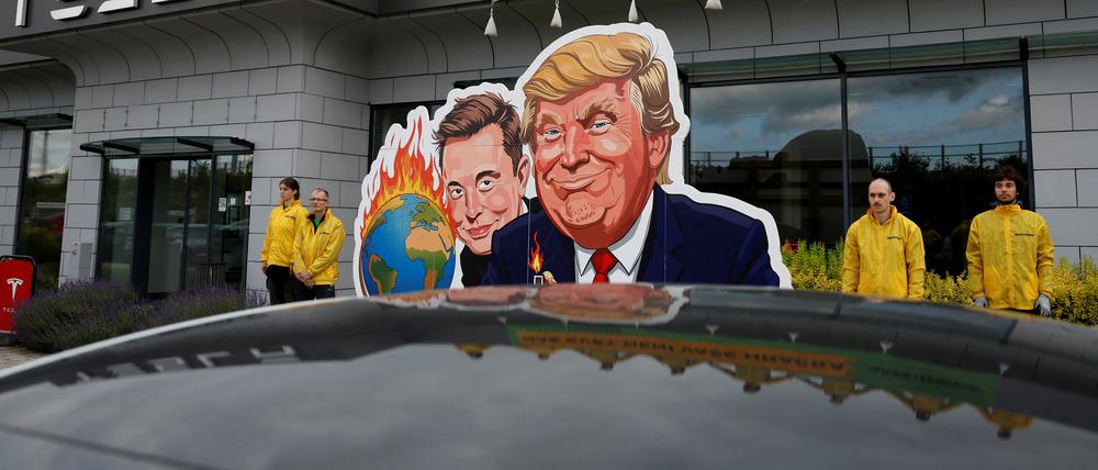 Das Engagement von Musk für Trump geht vielen Kunden zu weit.