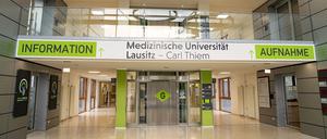 Die Medizinische Universität Lausitz Carl Thiem in Cottbus. 