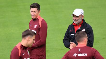 Sind keine Freunde mehr: Robert Lewandowski und Nationaltrainer Michal Probierz