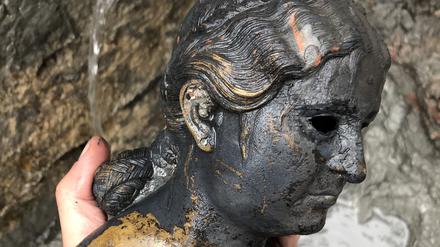 Büste einer etruskischen Dame aus dem 1. Jahrhundert, gefunden im italienischen San Casciano