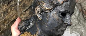 Büste einer etruskischen Dame aus dem 1. Jahrhundert, gefunden im italienischen San Casciano
