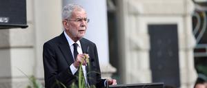 Österreichs Bundespräsident Alexander Van der Bellen
