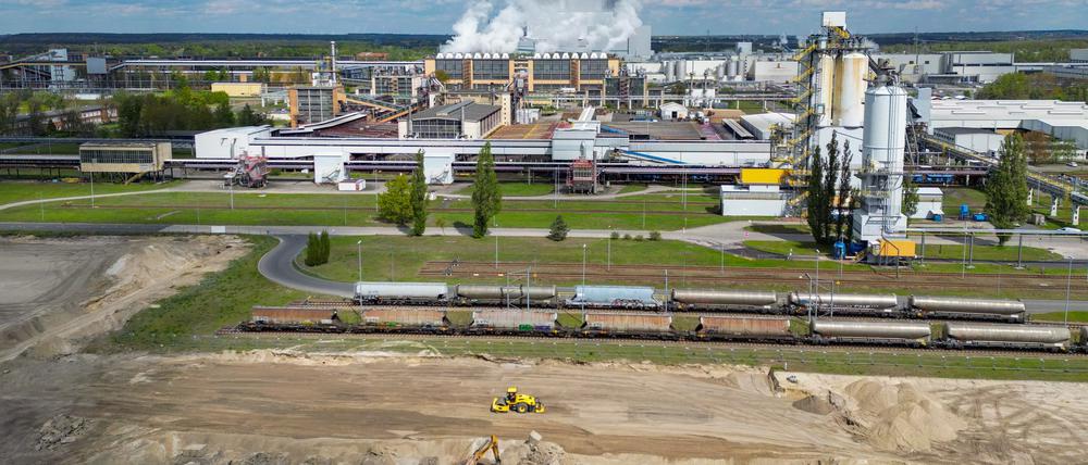 Die Leag bereitet im Industriepark Schwarze Pumpe den Bau eines neuen Gaskraftwerkes vor. (Archivbild )