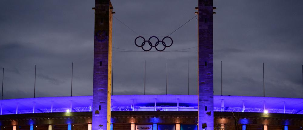 Olympische Spiele in Berlin? Einer Umfrage zufolge ist die Mehrheit der Berliner dagegen. (Archivbild)