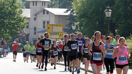 Der Potsdamer Schlösserlauf findet am Sonntag statt.