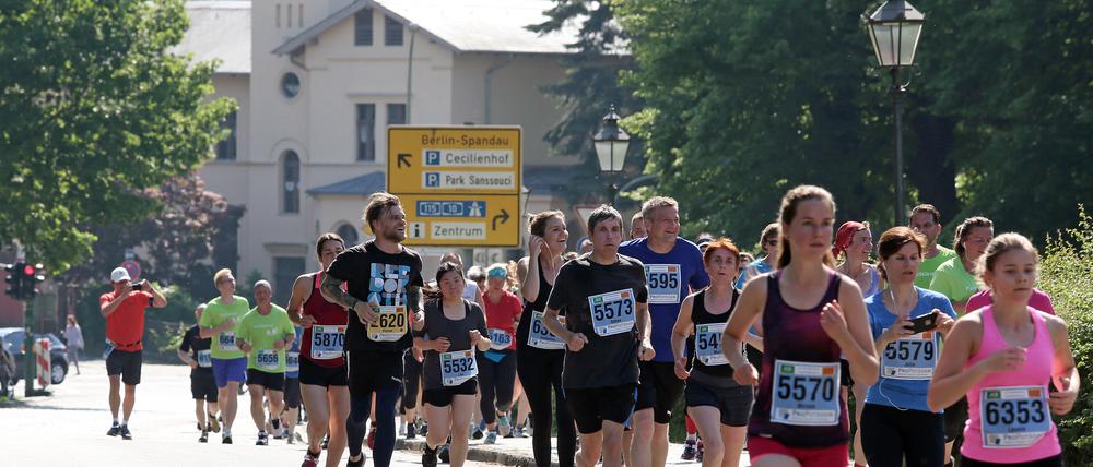 Der Potsdamer Schlösserlauf findet am Sonntag statt.