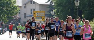 Der Potsdamer Schlösserlauf findet am Sonntag statt.