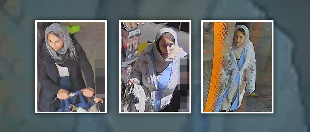 Diese Frau soll Kinder dazu gebracht haben, Waren aus einem Geschäft in Charlottenburg zu stehlen.