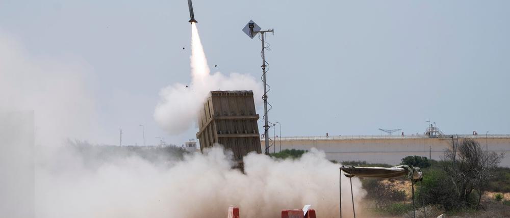 Das Raketenabwehrsystem „Iron Dome“ ist in Israel seit 2011 im Einsatz. (Archivbild)
