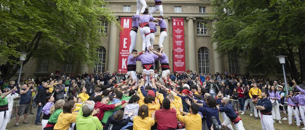Im Mai fand in Dahlem bereits das Festival der Castellers statt.