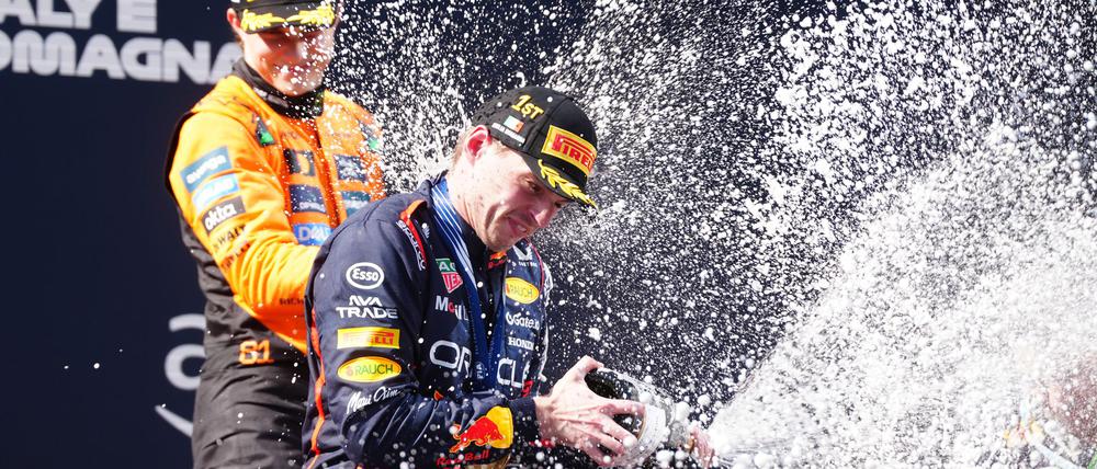 In Imola konnte Verstappen zuletzt vor den McLaren-Fahrern gewinnen.