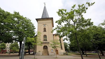 Friedrichskirche auf dem Weberplatz in Potsdam Babelsberg