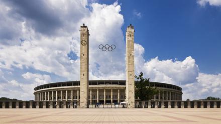 Das Berliner Olympiastadion.