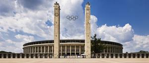 Das Berliner Olympiastadion.