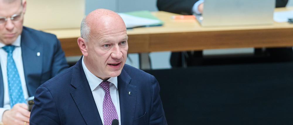 Kai Wegner (CDU) ist Regierender Bürgermeister von Berlin. (Archivbild)