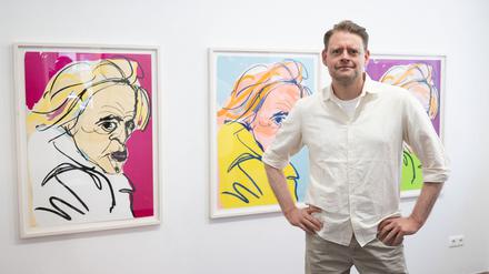 Comedian und Schauspieler Max Giermann malt wieder.