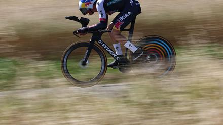 Florian Lipowitz sorgt bei der Dauphiné-Rundfahrt für Furore.