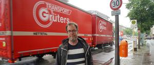 Uli Oer ist einer der Gründer der "Bürgerinitiative Königin-Elisabeth-Straße" in Berlin.