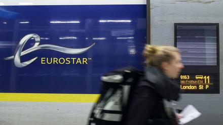 In den frühen 2030ern sollen die Eurostar-Züge von Frankfurt nach London durchfahren - Fahrzeit fünf Stunden. (Archivbild)