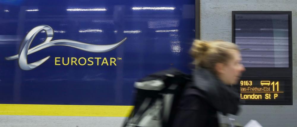 In den frühen 2030ern sollen die Eurostar-Züge von Frankfurt nach London durchfahren - Fahrzeit fünf Stunden. (Archivbild)