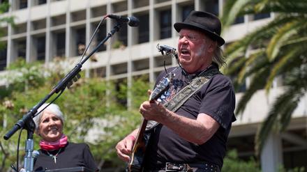 Der kanadische Sänger Neil Young. (Archivbild)
