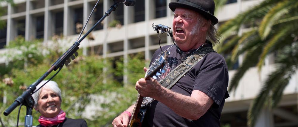 Der kanadische Sänger Neil Young. (Archivbild)