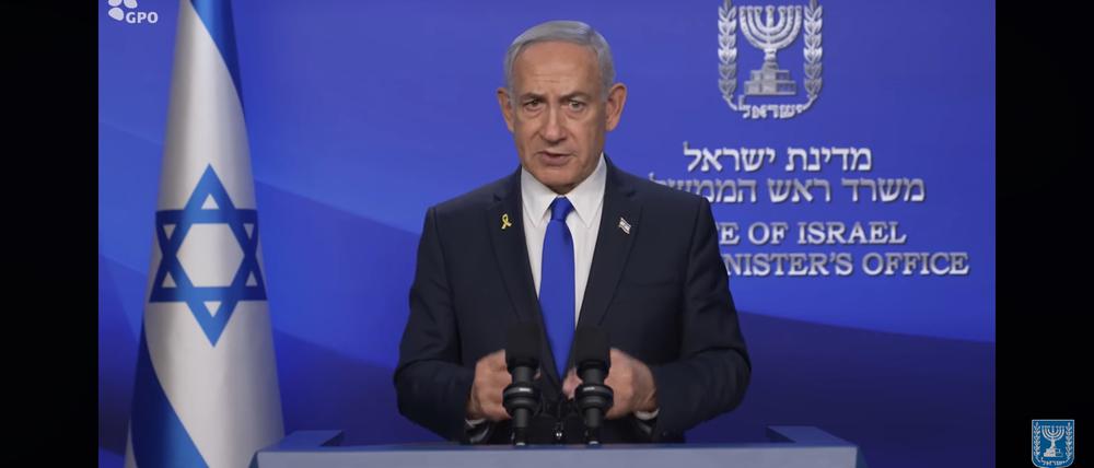 Israels Ministerpräsident Benjamin Netanjahu