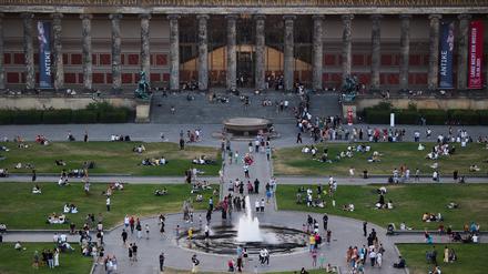 Attraktion Altes Museum: Laut Umfragen kommt die Besucher der Museen, Gedenkstätten und Schlösser zu 80 Prozent von auswärts.