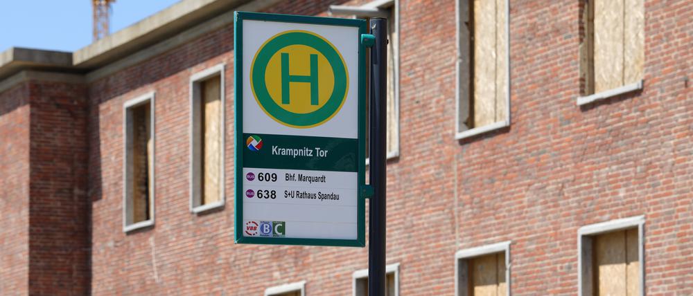 Bald ist das neue Viertel ans Busnetz angeschlossen.