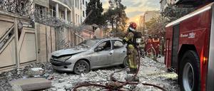 Attacke im Morgengrauen: Israel bombardierte auch Ziele in Teheran.