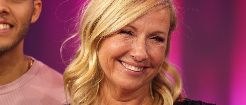 Andrea Kiewel ist ZDF-Zuschauern als Moderatorin bekannt. (Archivbild)