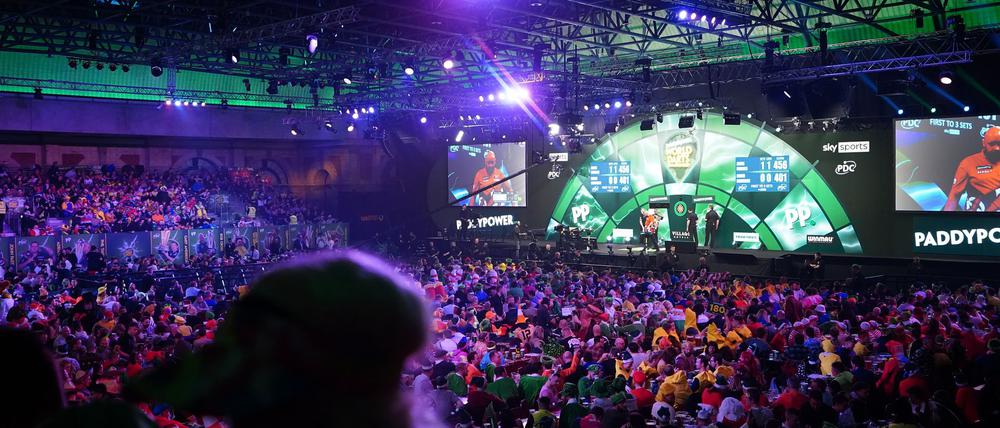 Die West Hall im Alexandra Palace bleibt WM-Standort.