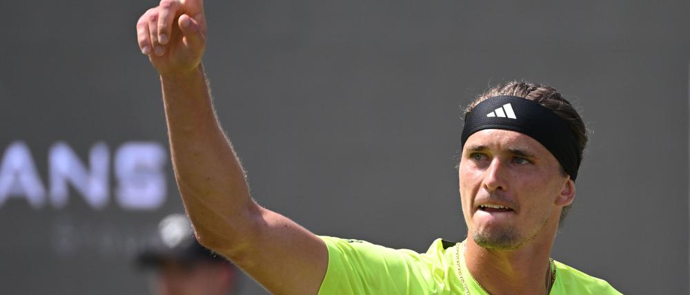 Alexander Zverev kann in Stuttgart seinen 25. Titel gewinnen.