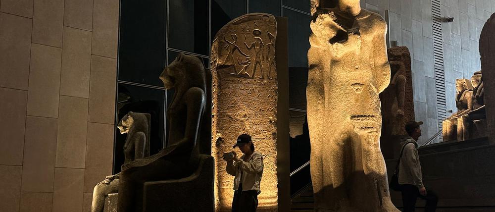 Das Große Ägyptische Museum ist schon im Probebetrieb, doch die große offizielle Eröffnung steht noch aus. (Archivbild)