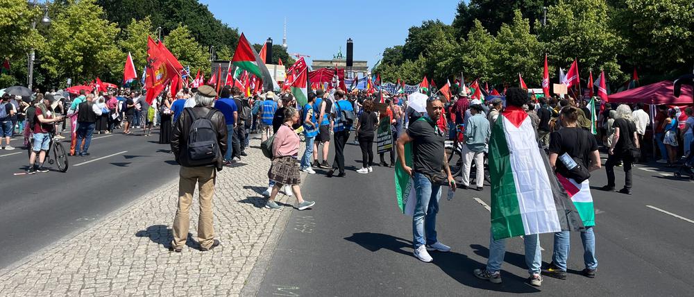Pro-Palästina-Demo am 14.6.25 in Berlin
