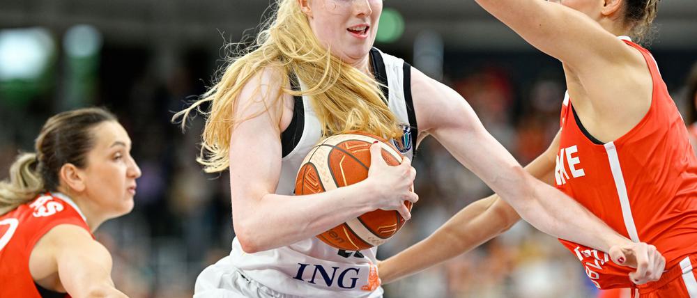 Frieda Bühner war bei der klaren Niederlage in Belgien beste deutsche Werferin.