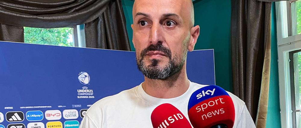 Er denkt nicht mehr zurück: U21-Nationaltrainer Antonio Di Salvo.