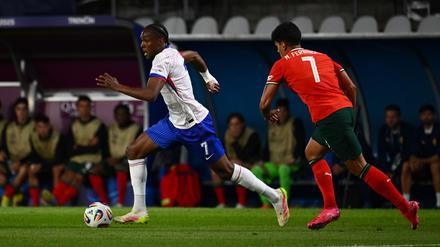 Mathys Tel spielt gerade bei der U21-EM.