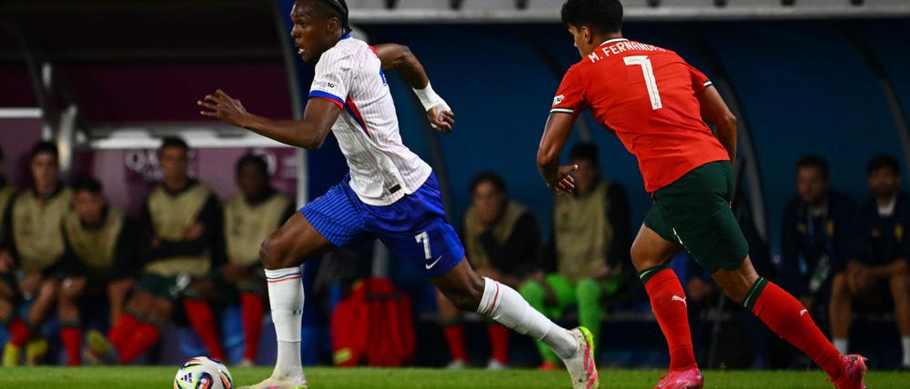 Mathys Tel spielt gerade bei der U21-EM.