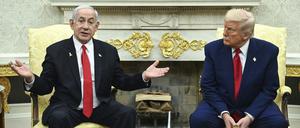 Netanjahu und Trump im Oval Office.