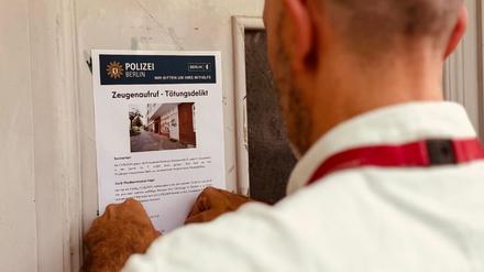  Fahndungsbild für den toten Arzt in Wedding