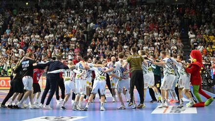 Der SC Magdeburg hat zum dritten Mal die Champions League gewonnen.
