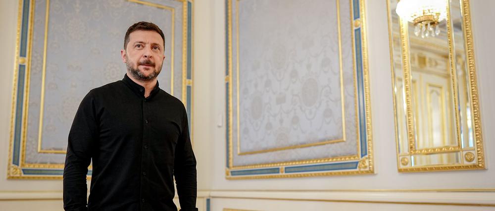 Der ukrainische Präsident Wolodymyr Selenskyj fordert schärfere Sanktionen gegen Russland. (Archivbild)