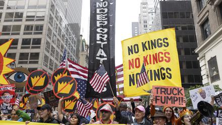 Trump-Proteste in New York City.