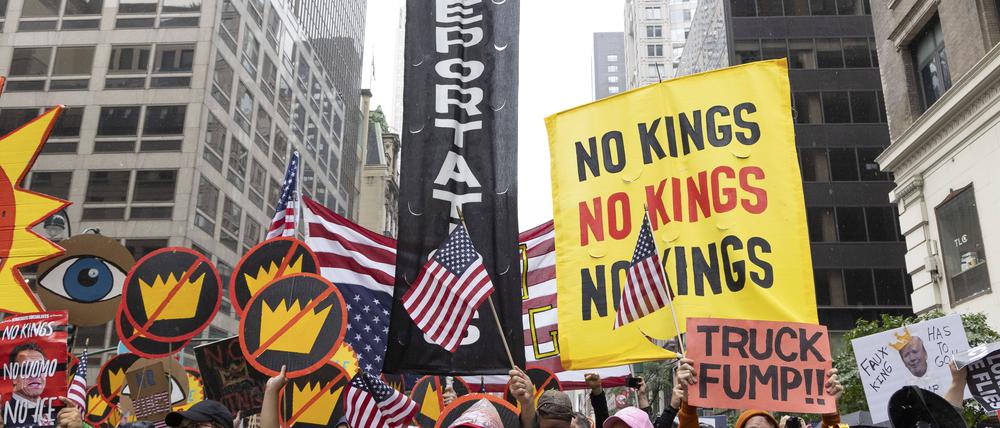 Trump-Proteste in New York City.