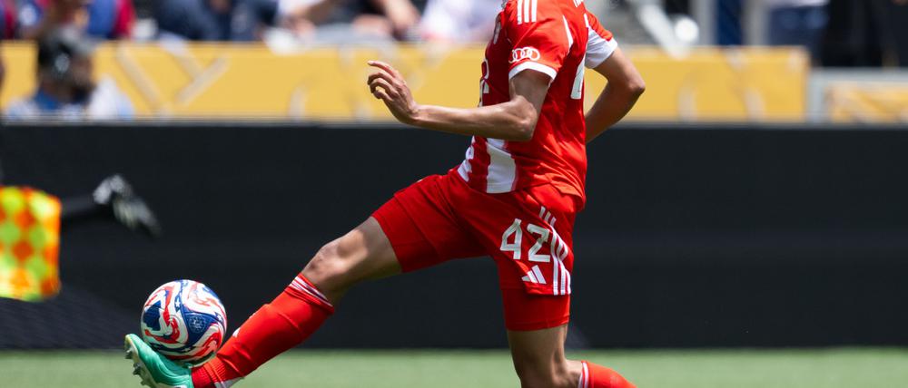 Der Zauberer ist wieder am Ball zurück: Jamal Musiala.