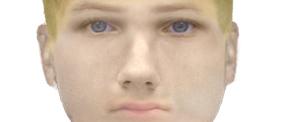 Phantombild und Screenshot aus Videosequenz eines Tatverdächtigen, der beim Baumblütenfest in Werder (Havel) einen 17-Jährigen mit einem Faustschlag zu Boden geschlagen haben soll.