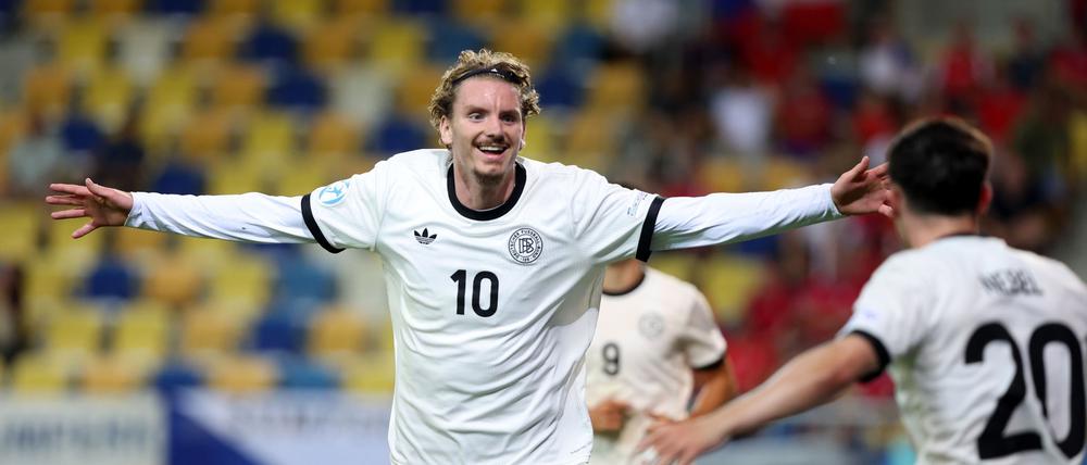 Bekommt er gegen England eine Pause? U21-Star Nick Woltemade.